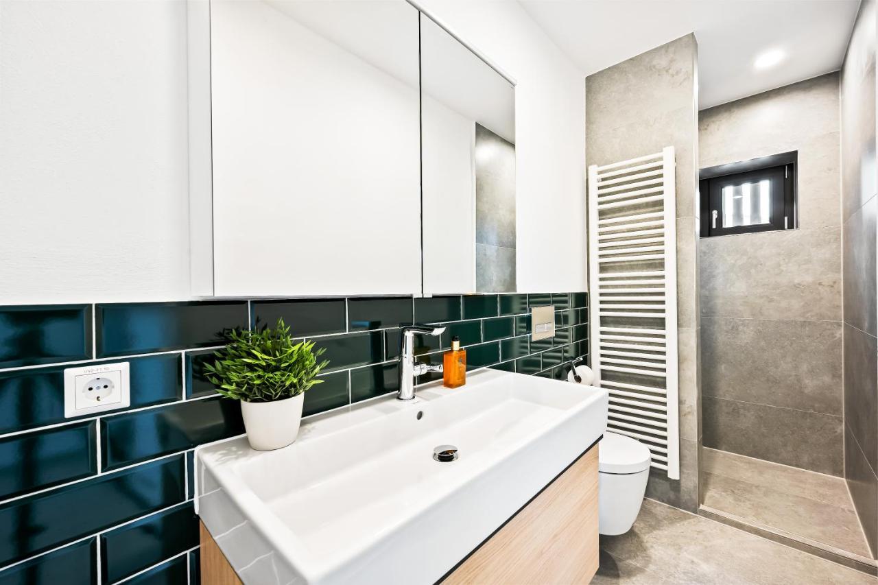 Lit Living - Luxus Loft - Box Spring - Air Con - Bbq - Panorama Apartment MHG Exterior foto