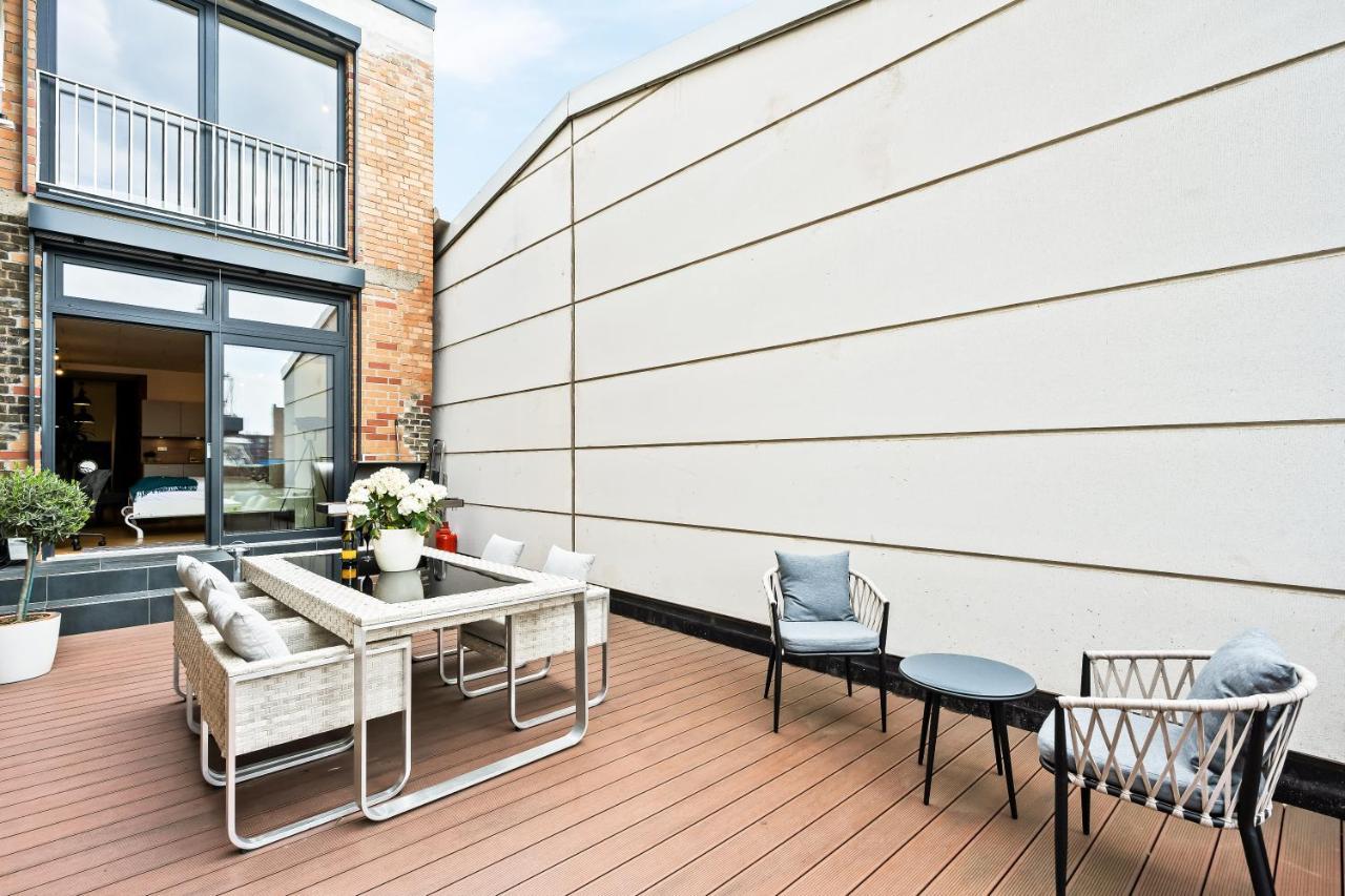 Lit Living - Luxus Loft - Box Spring - Air Con - Bbq - Panorama Apartment MHG Exterior foto